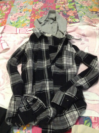 women/junior girls sweater/blazer/long sleeve flannel shirt