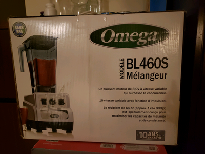 200.00 bnib Omega Bl460s blender, View more