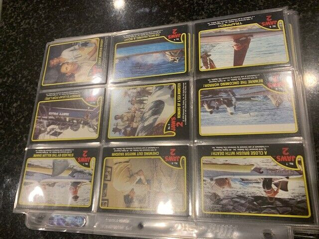 Jaws 2 Movie Vintage Card Set 59 Cards 1978 Topps in Arts & Collectibles in City of Halifax