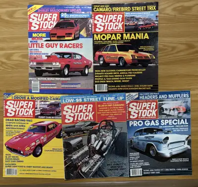 MUST SELL Super Stock & Drag Racing Magazines ($2 EACH), View more
