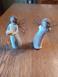 Two Willow Tree Figurines