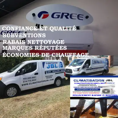 THERMOPOMPE MURALE, CLIMATISEUR MURAL, PRIX IMBATTABLE, View more