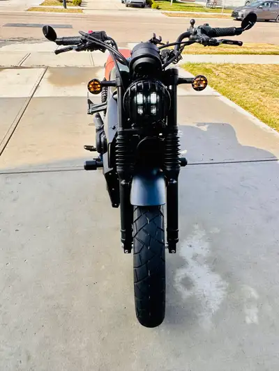 2023 Honda SCL 500 Black and Green color combo. This is good for daily commute to and from work or j...