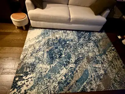 Blue Area Rug, View more