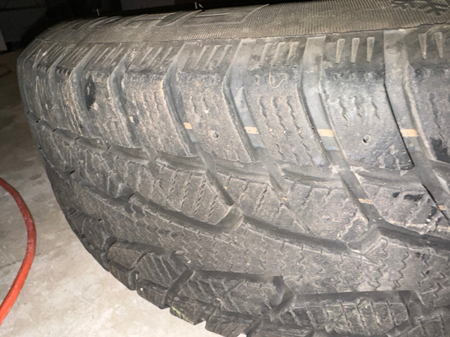 One season used winter tires  in Cars & Trucks in Peterborough - Image 2