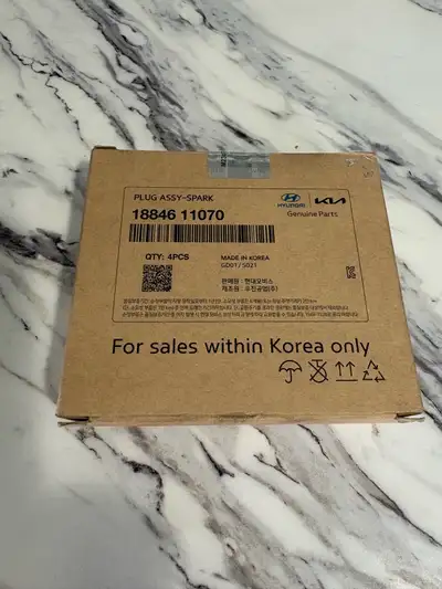 4 pcs- New-never used. For 2.0L Kia GDI engine and others. PN 18846 11070 OEM not aftermarket. In St...