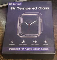 Apple Watch (series 7/8/9 41mm) 9H tempered glass protector 