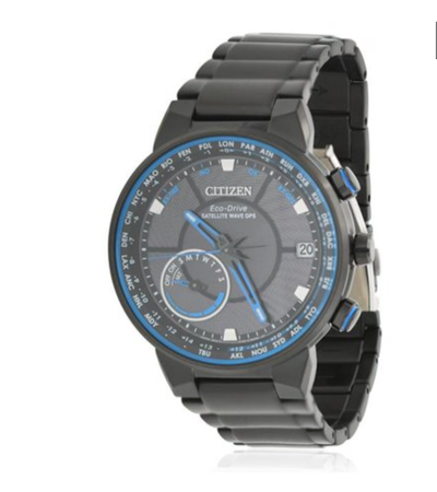 Citizen CC3038-51E Satellite Wave GPS 44mm Men's Solar Bl/Black, View more