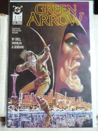 DC COMICS 1988 - GREEN ARROW #1 MIKE GRELL ART AND STORY