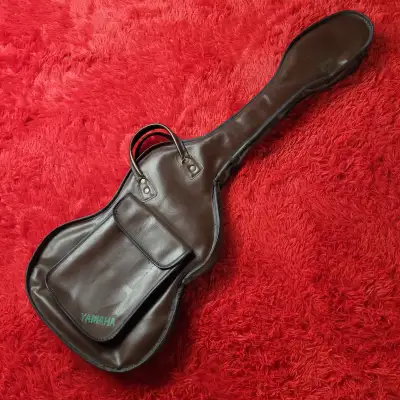 Yamaha Brown Leather (Vinyl) Gig Bag - 1970's - 1980's Japan, View more