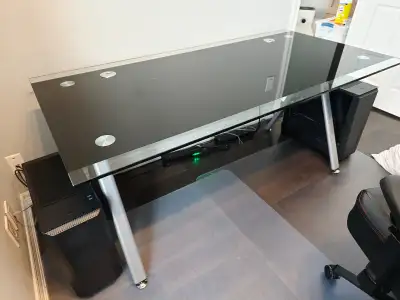 Glass Study Table, View more