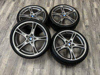 19" BMW M240i Staggered Rims 5x120 and Pirelli Tires - BMW M240i