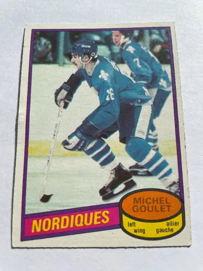 1980-81 O-Pee-Chee Michel Goulet RC PSA 8 #67 Quebec Nordiques, View more