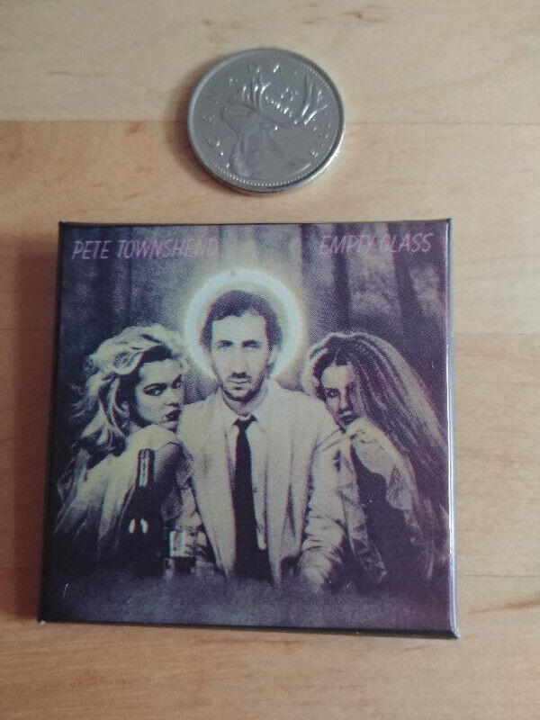 The Who Pete Townshend promo pin button. Vintage. in Arts & Collectibles in Markham / York Region