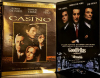 Martin Scorsese dbl bill,  CASINO & GOODFELLAS, Best & Better?