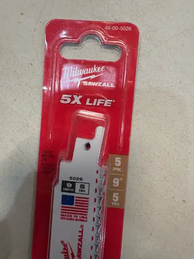 Milwaukee Sawzall Blade, View more