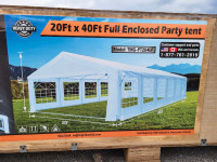 20x40 enclosed party tent, new