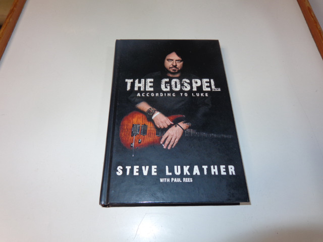 Steve Lukather TOTO Biography Rock Guitar  $10.00 Hd Cover Book dans Essais et biographies  à Ville d’Edmonton