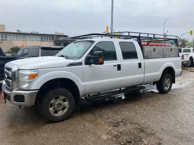 2011 Ford F350 work truck, rack, tool boxes, 8 Ft box - SAFETIED