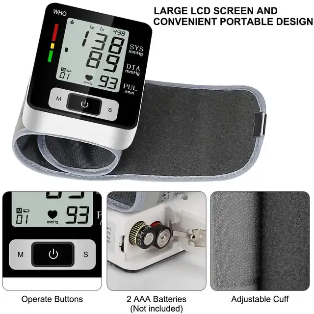 Brand New Wrist Blood Pressure Monitor in Health & Special Needs in Markham / York Region - Image 6