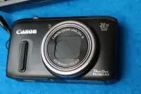 Canon digital camera PowerShot SX260 HS 20X IS zoom optical case