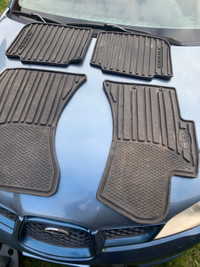  Subaru, Impreza, winter floor mats