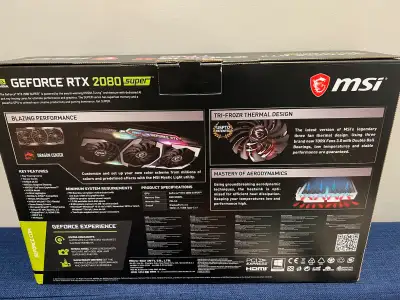 MSI Gaming X Trio GeForce RTX 2080 Super Graphics Card, View more