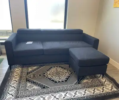 SECTIONAL SOFA WITH MOVEABLE FOOT STOOL, View more