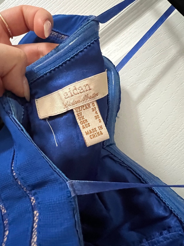 Aiden Mattox Blue Formal Prom Dress Women's Dresses & Skirts