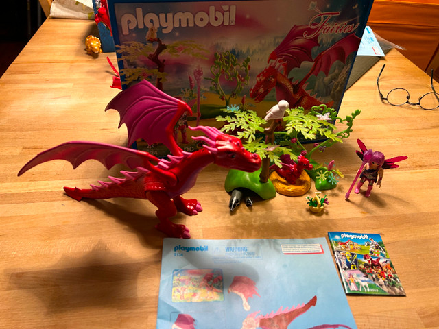 Playmobil Fairies - 9134 - Dragon avec Fée dans Jouets et jeux  à Sherbrooke