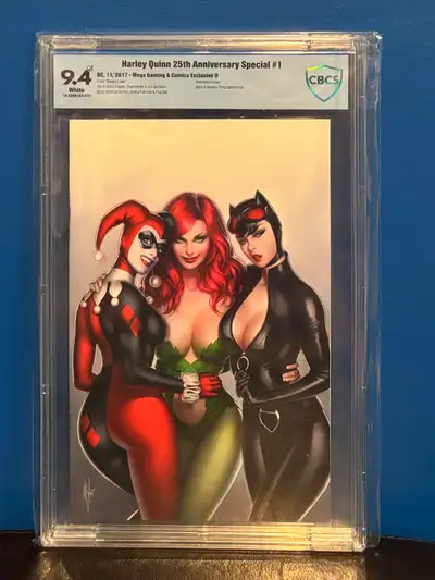 Harley Quinn 25th Anniversary Special #1 Louw D Cover CBCS 9.4, View more