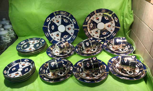 Antique  hand painted dishes and tea sets  in Kitchen & Dining Wares in Hamilton - Image 2