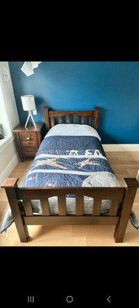 Kendall Bed and Nightstand for Sale