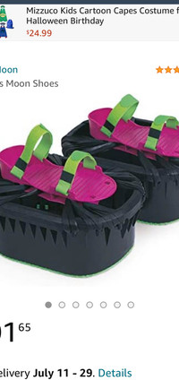 Kids trampoline moon shoes with refill elastics