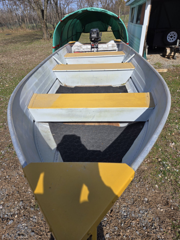 12 ft aluminum boat in Powerboats & Motorboats in Gatineau - Image 3