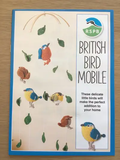 British Bird Mobile Crochet Patterns, View more