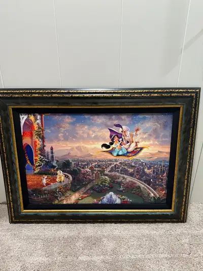 Thomas Kinkade Studios "Aladdin" – Disney Dreams Collection | Li, View more