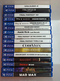 $20 Each Playstation 4 (PS4)    Games