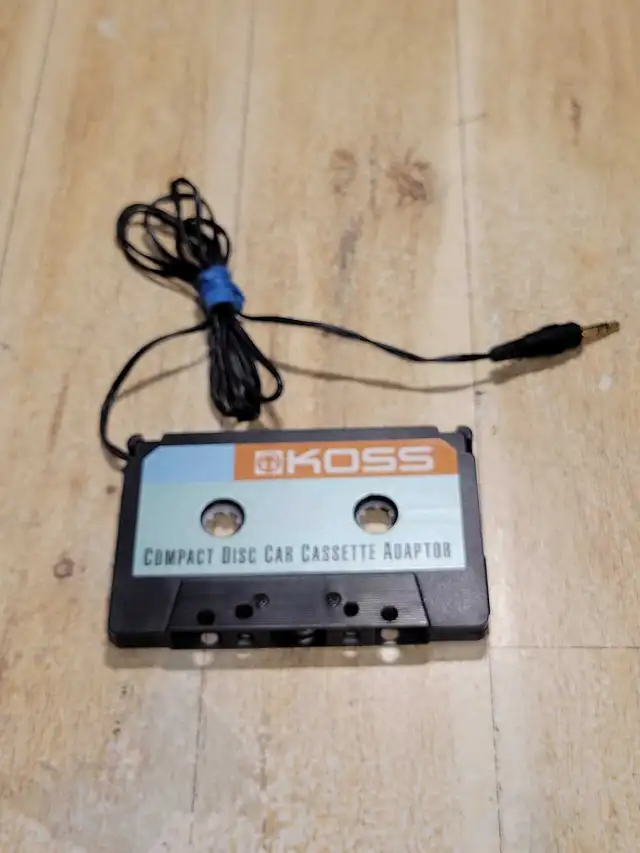 Koss compact disc car cassette adaptor in good condition 