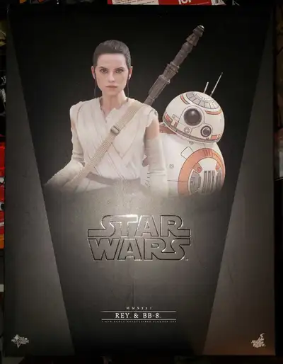 Hot Toys Rey & BB-8 Star Wars The Force Awakens 1/6 MMS337, View more