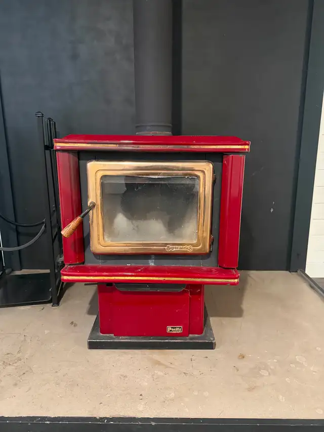 Pacific Energy Wood Stove (Super Series / Spectrum) – Red Porcel