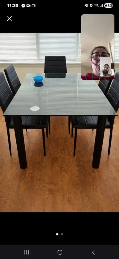 Dining Table Set with 6 Chairs, View more