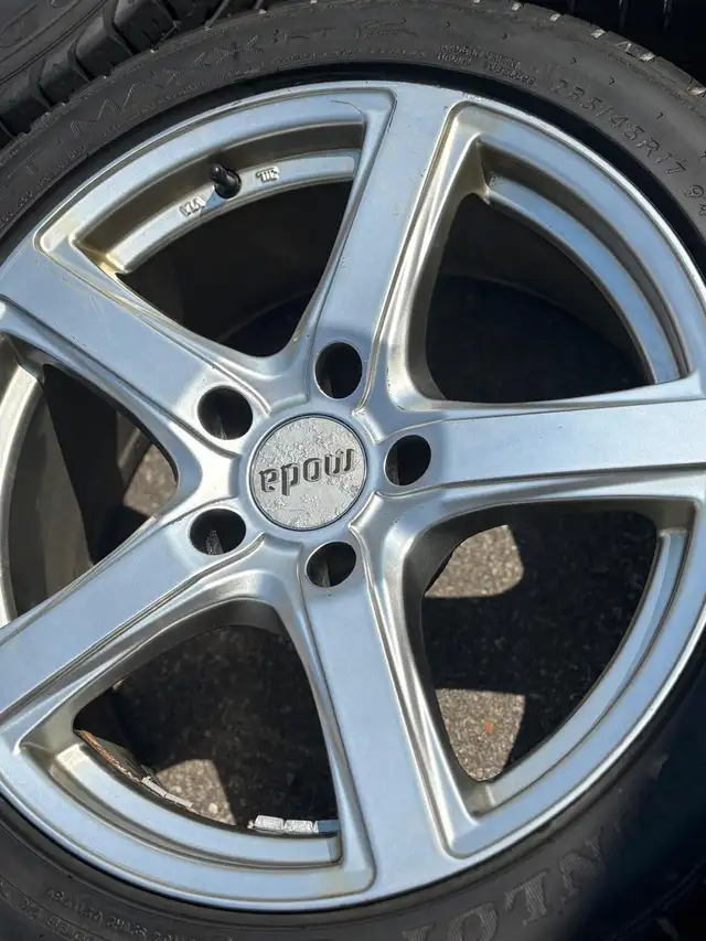 17"Moda EB1(5x120)+235/45/R17 tires–BMW 4/ 3 Series/Z3/Z4/Countr in Tires & Rims in Oakville / Halton Region - Image 3