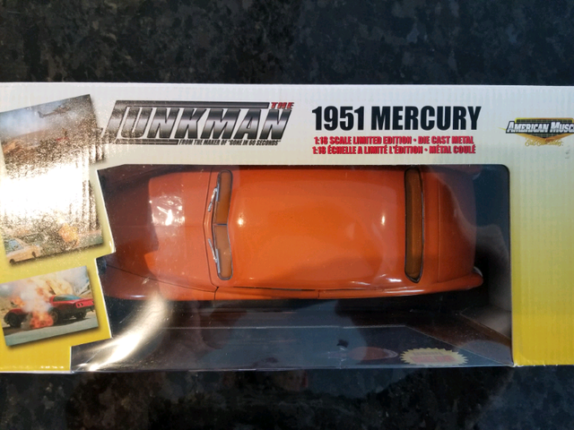 1:18 Diecast ERTL 1951 Mercury The Junkman Movie Car Orange | Arts