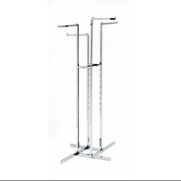 4 way clothing waterfall rack