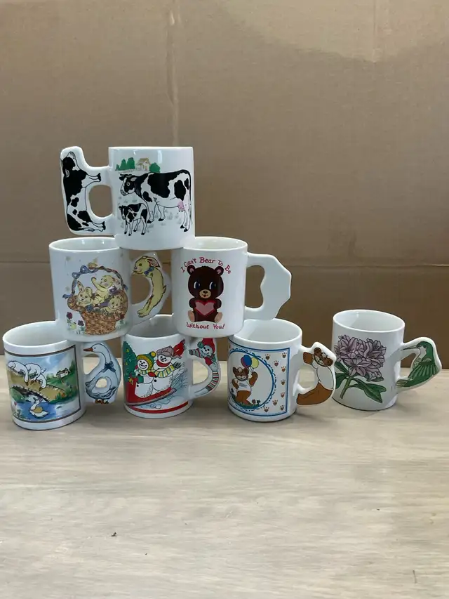 lôt de verre et de tasse  antique  in Kitchen & Dining Wares in Thetford Mines - Image 8