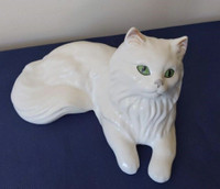 Large Staffordshire handcrafted cat