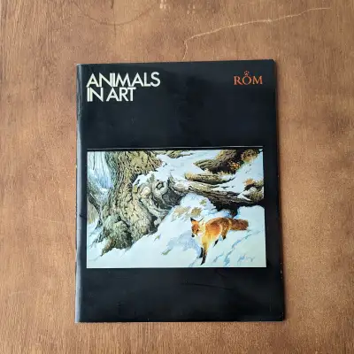 Animals in Art Vintage Art Book, View more