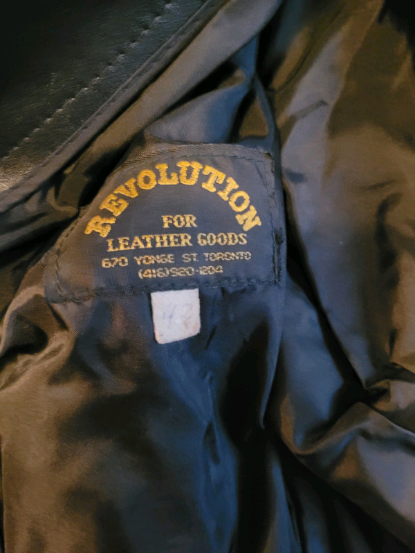 Genuine Leather women's custom made biker  jacket  in Women's - Tops & Outerwear in City of Toronto - Image 3