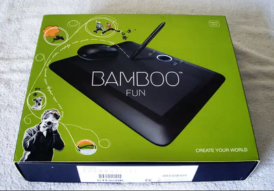 Comes complete in box with pen, mouse, CDS and manuals Great for drawing or gaming OSU The Wacom Bam...